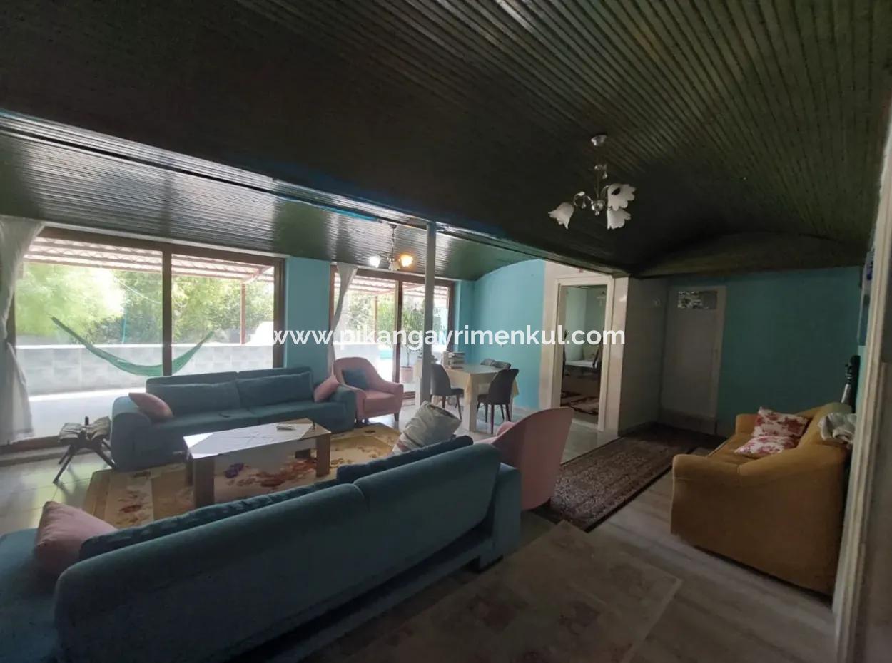 Detached House With Swimming Pool, Mountain And Nature View In Muğla Ortaca Okçular For Sale