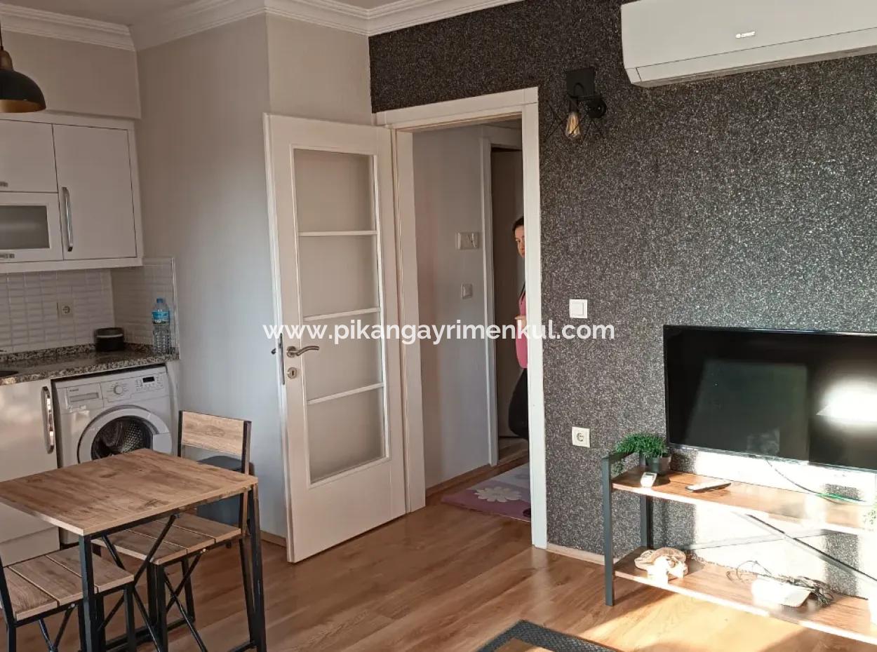 1 1 Fully Furnished Flat For Rent In Ortaca Center