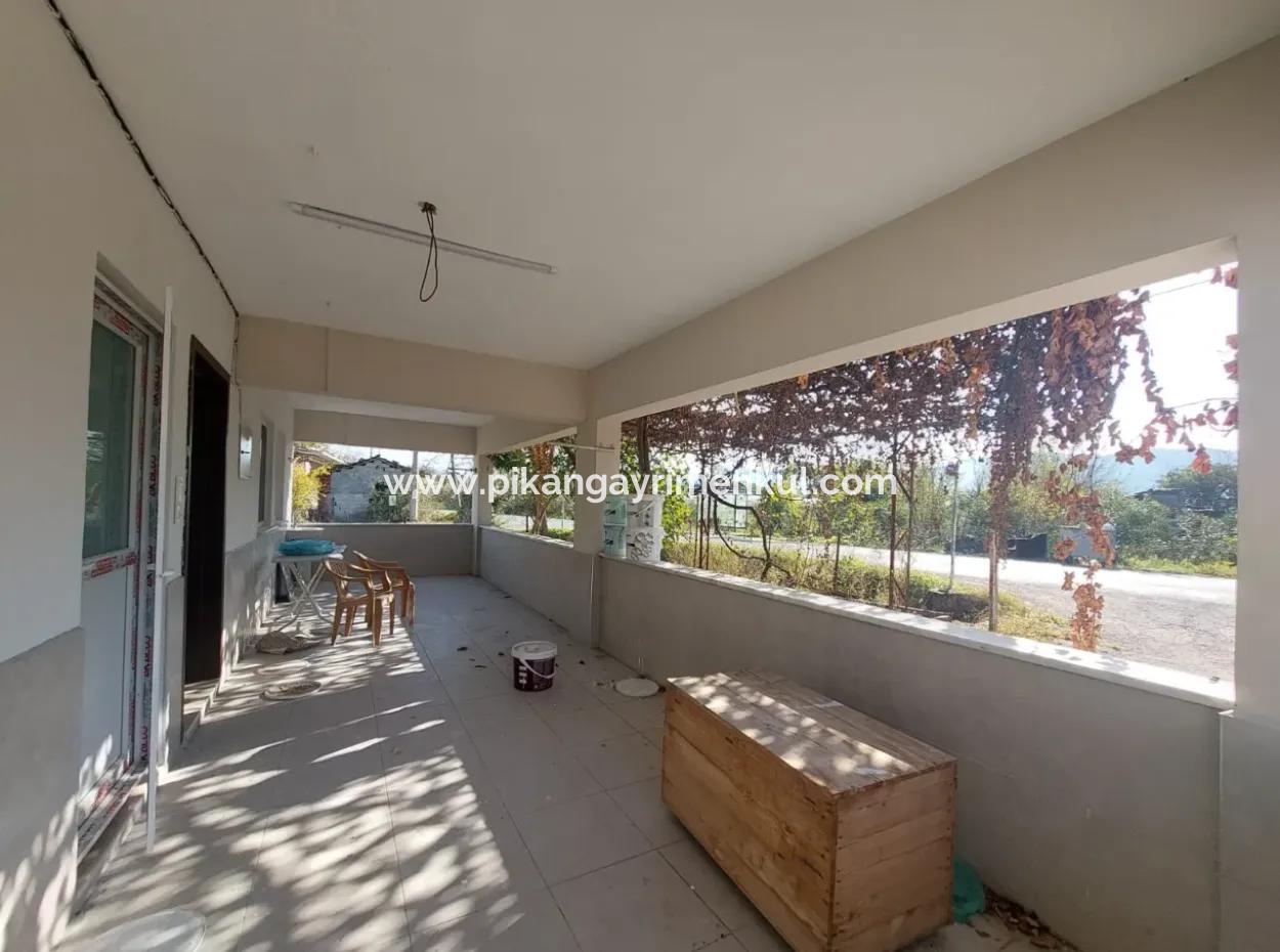 Muğla Ortaca Eskiköy 120 M2, 3 1 House For Rent.