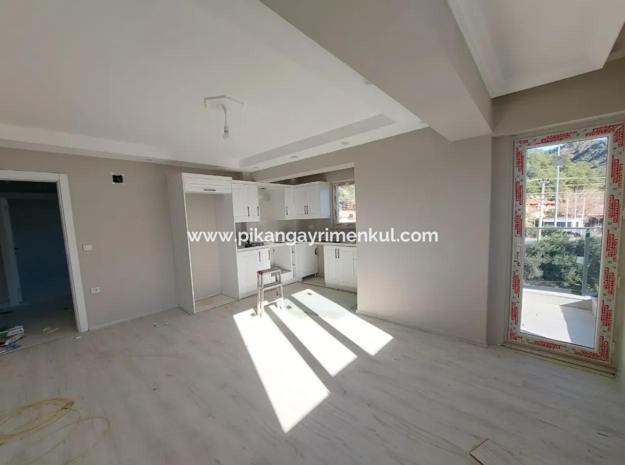 2 1 Flats For Sale On The Middle Floor Of A Brand New 3-Storey Building With A Swimming Pool In The Center Of Muğla Ortaca