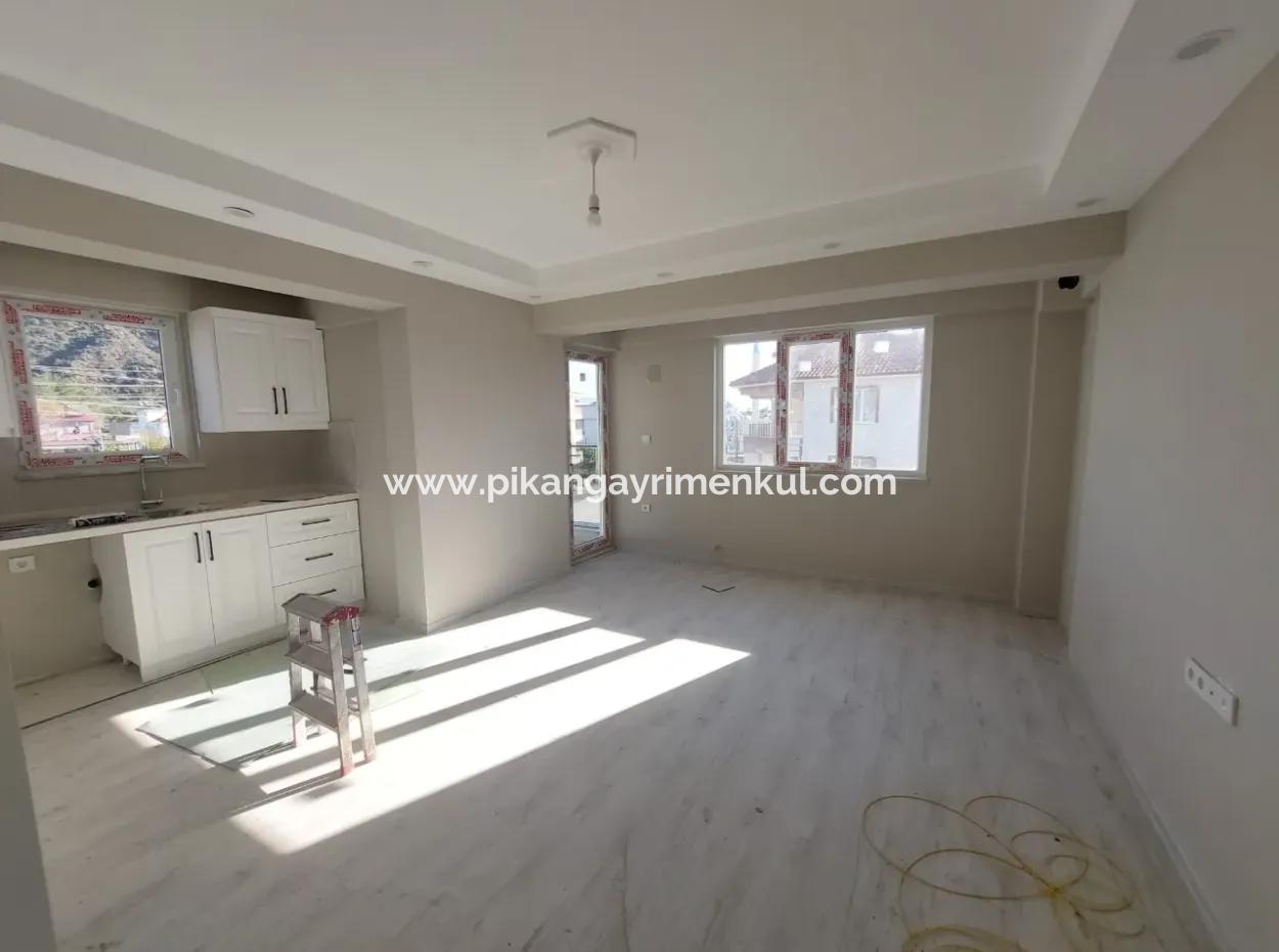 2 1 Flats For Sale On The Middle Floor Of A Brand New 3-Storey Building With A Swimming Pool In The Center Of Muğla Ortaca
