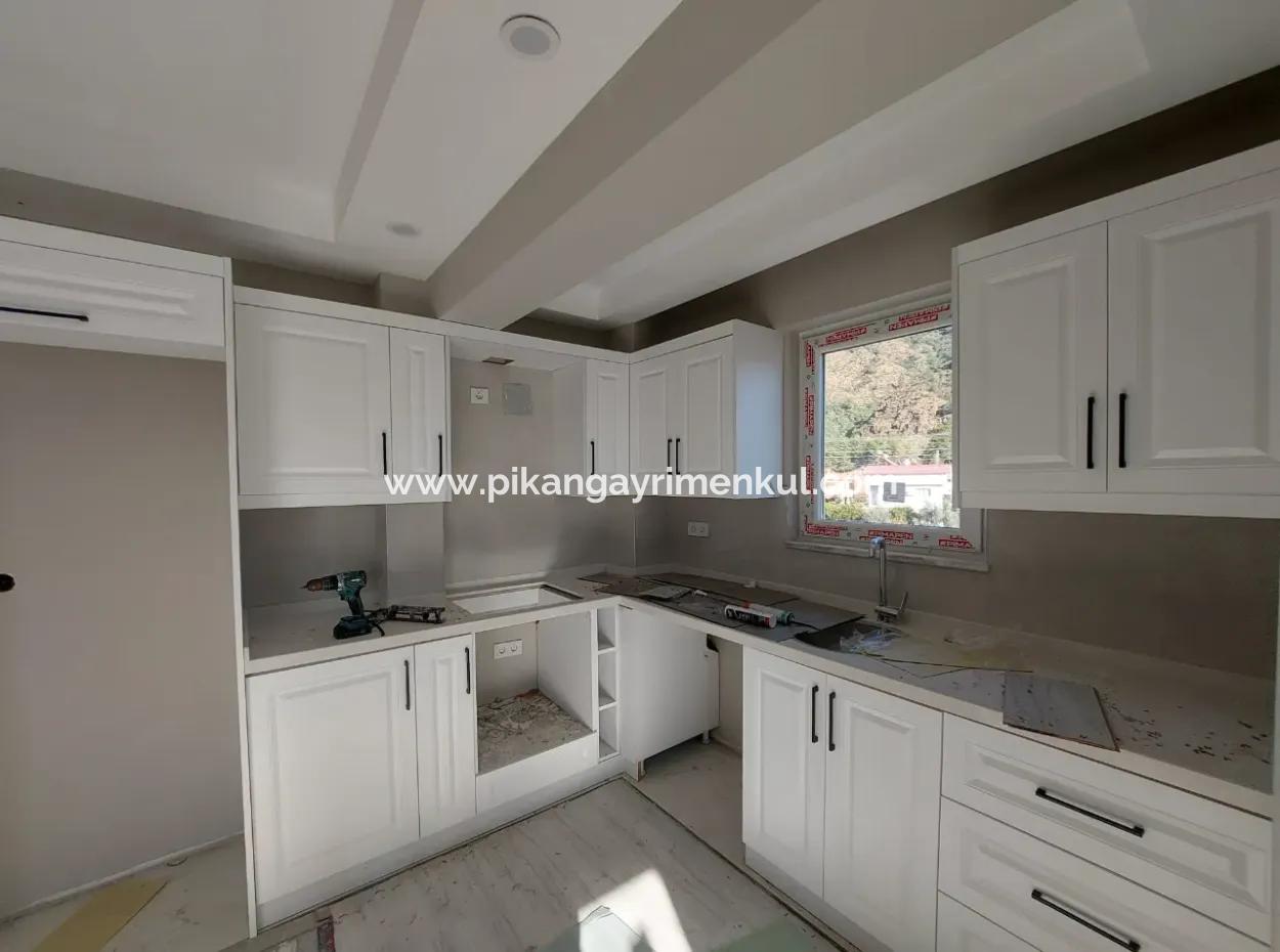 2 1 Flats For Sale On The Middle Floor Of A Brand New 3-Storey Building With A Swimming Pool In The Center Of Muğla Ortaca