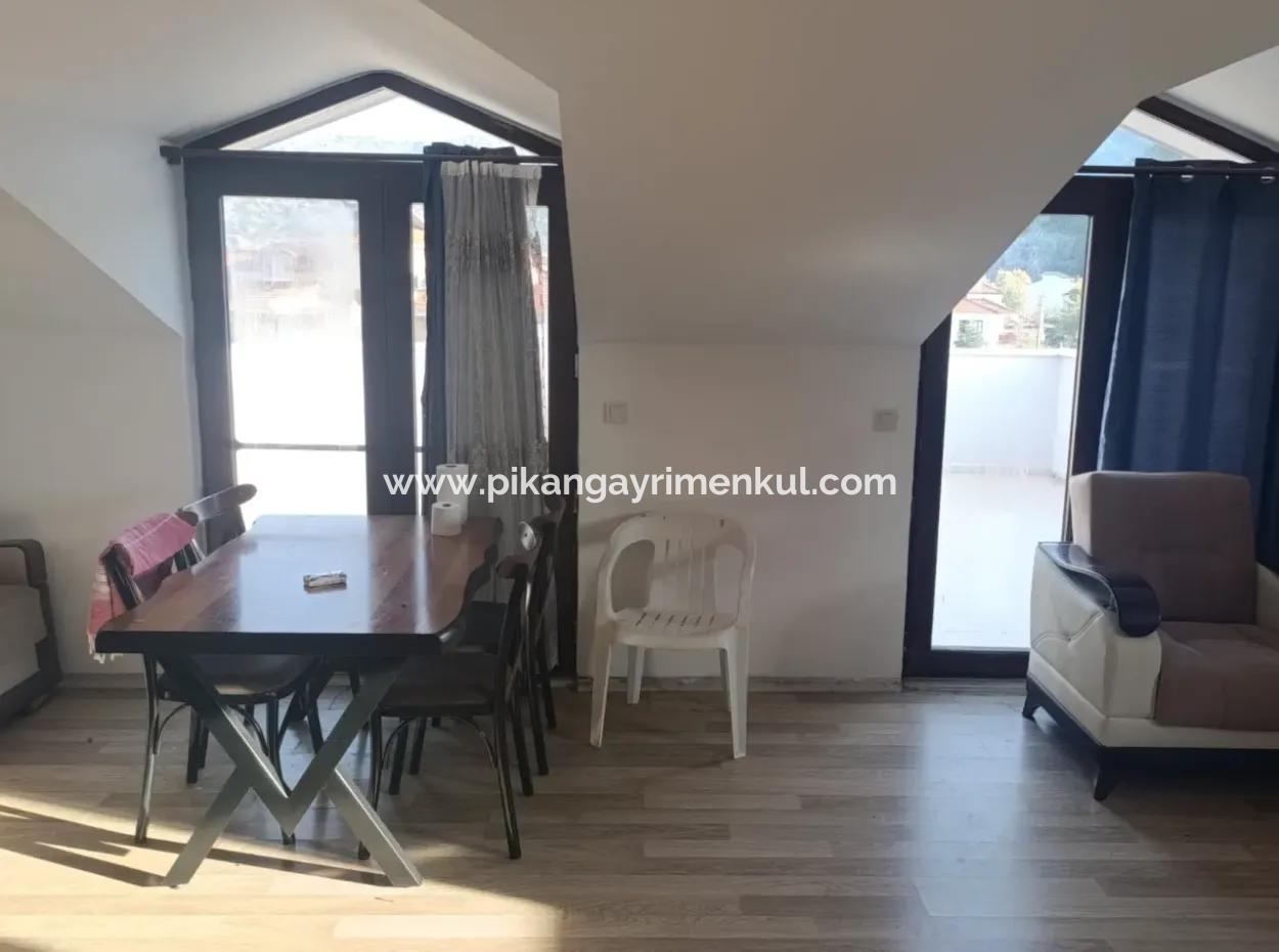 Ortaca Dalyanda Swimming Pool 80 M2, 2 1 Furnished Flat For Rent