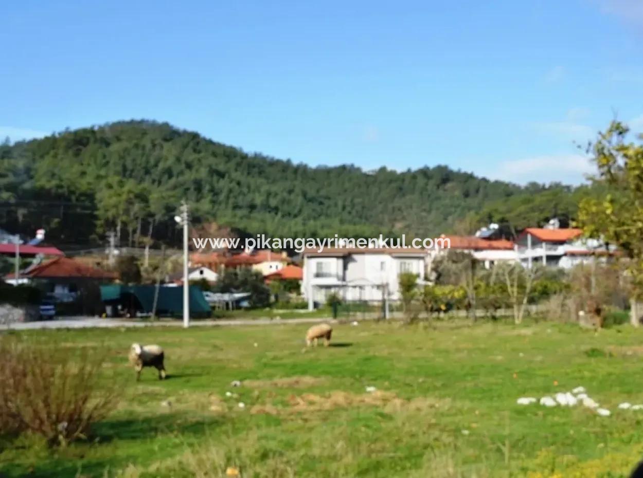 Plot For Sale In Gocek Near The Beach, With A Project Inlice