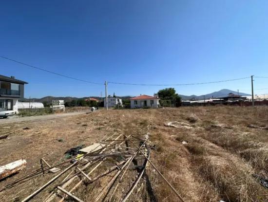 515 M2 Corner Zoned Land In Ortaca Karaburun Urgent Sale Or Exchange
