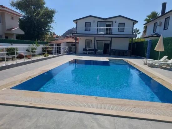 New 3 1 Duplex With Swimming Pool For Sale In Dalyan, Muğla