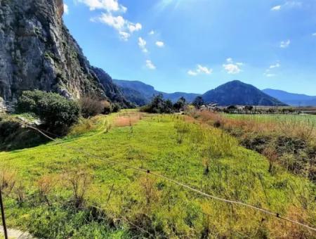 Mugla Dalyan 3500 M2 Land 120 M2 Single Storey Detached House For Sale