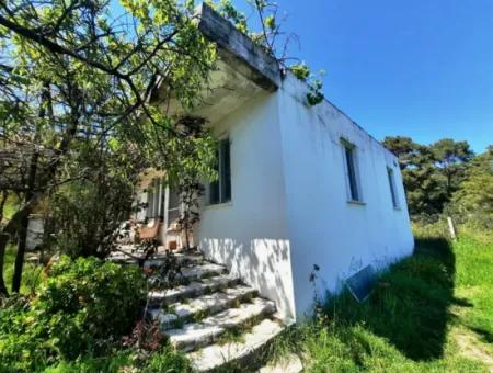 600 M2 Land And Detached House With Sea View For Sale In Ortaca Sarıgerme