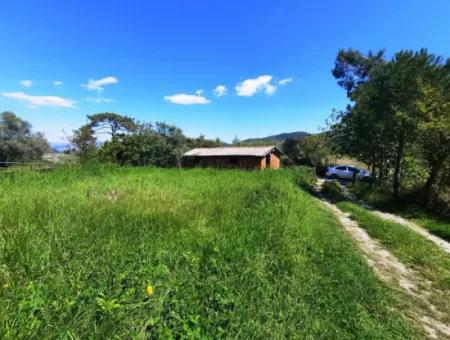 600 M2 Land And Detached House With Sea View For Sale In Ortaca Sarıgerme