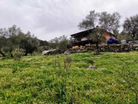 Detached Village House In Nature For Sale In Fethiye Gocek Taşbasi