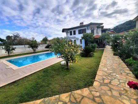 Mugla Dalyan 845 M2 Land 6+ 2 Villas With Swimming Pool For Sale