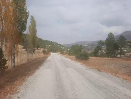 6 230 M2 Detached Land For Sale Or Exchange On The Old Acıpayam Road In Çameli Cumanda