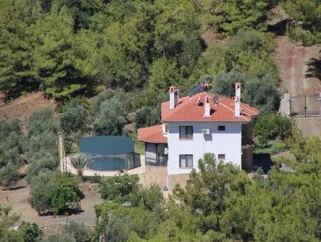 130 M2, 3 1 Villas For Sale In 5128 M2 Land With Sea View In Köyceğiz Ekincik