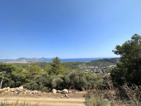 1000 M2 Land With Unbridgeable Sea View In Sarıgermede For Sale