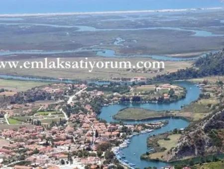 817M2 /30 2 Storey Zoned Land For Sale In Ortaca Dalyan, Muğla