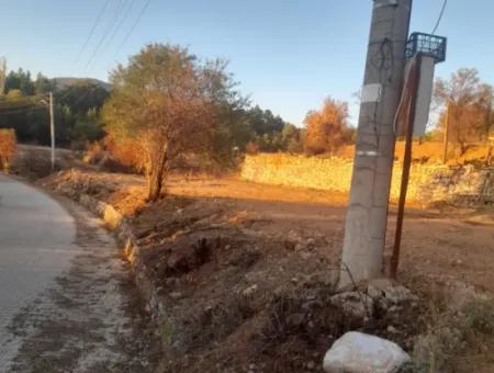 900M2 Detached Land With Title Deed Title Deed In Denizli Beyağaç Yeniçeşme For Sale