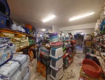 Muğla Ortaca Dalyan Center Devren Rent 200 M2 Petshop Shop