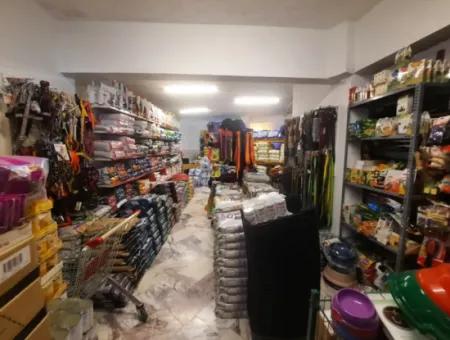 Muğla Ortaca Dalyan Center Devren Rent 200 M2 Petshop Shop