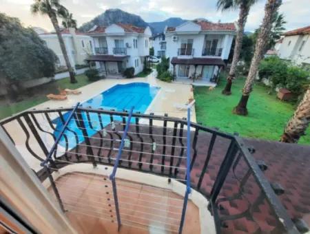 Muğla Dalyanda 3 1 Furnished Duplex With Swimming Pool For Rent