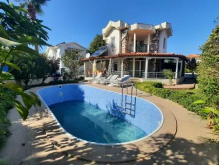 2 1 Villa On A Detached 350 M2 Plot In Dalyan For Rent Until May