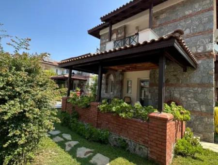 3 1 Independent Furnished Stone Villa For Rent In A Site Of 6 Villas In Dalyan, Muğla