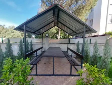 1 1 Zero Ground Floor Apartment With Swimming Pool In The Center Of Muğla Ortaca For Rent