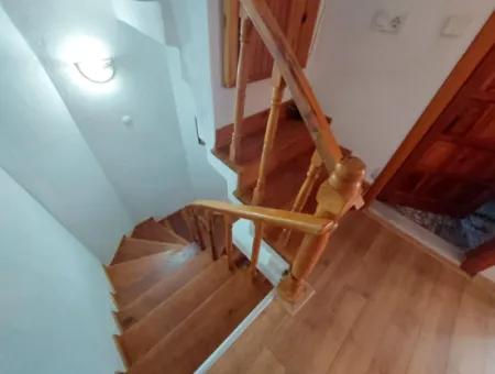 On A 1.000 M2 Plot In Muğla Okçular, 200 M2, 4 In 1 Furnished Duplex For Rent