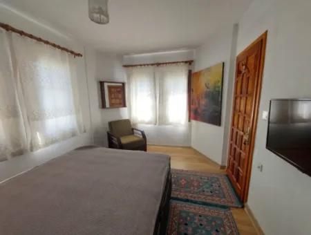 On A 1.000 M2 Plot In Muğla Okçular, 200 M2, 4 In 1 Furnished Duplex For Rent