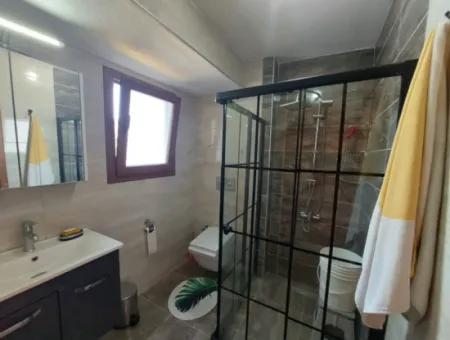 On A 1.000 M2 Plot In Muğla Okçular, 200 M2, 4 In 1 Furnished Duplex For Rent