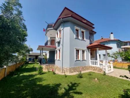 On A 1.000 M2 Plot In Muğla Okçular, 200 M2, 4 In 1 Furnished Duplex For Rent