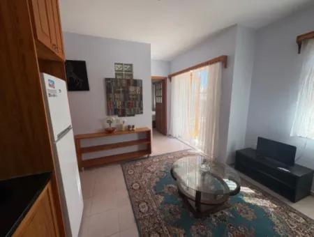 Muğla Ortaca Dalyanda Swimming Pool, Fully Furnished 1 1 Apartment For Rent