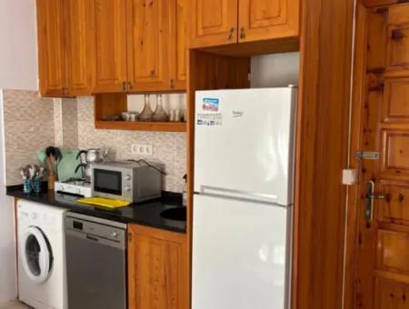 Muğla Ortaca Dalyanda Swimming Pool, Fully Furnished 1 1 Apartment For Rent