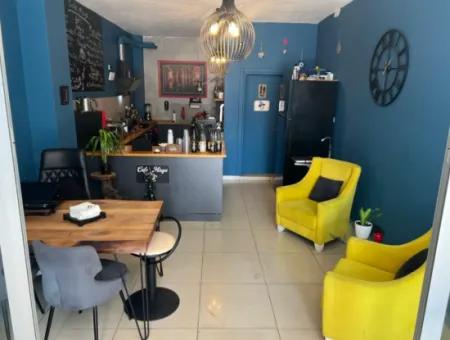 Workplace Cafe Close To The Lake In The Center Of Muğla Köyceğiz Is For Sale
