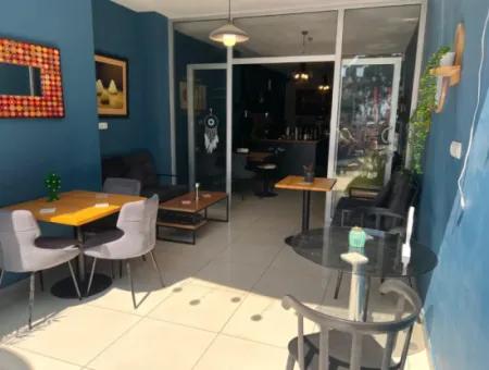 Workplace Cafe Close To The Lake In The Center Of Muğla Köyceğiz Is For Sale