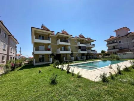 For Rent 2 1 Flat With Pool In Ortaca Karaburun