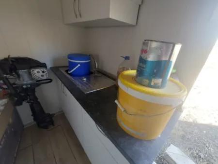 Container With Boat Mooring Place By The Canal In Muğla Ortaca Dalyan – For Sale