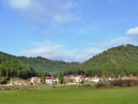 Plot For Sale In Gocek Near The Beach, With A Project Inlice