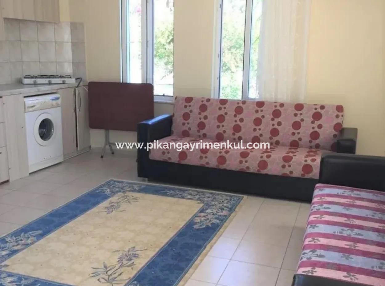 Dalyanda Kiralık Giriş Kat Eşyalı 1+1 Daire