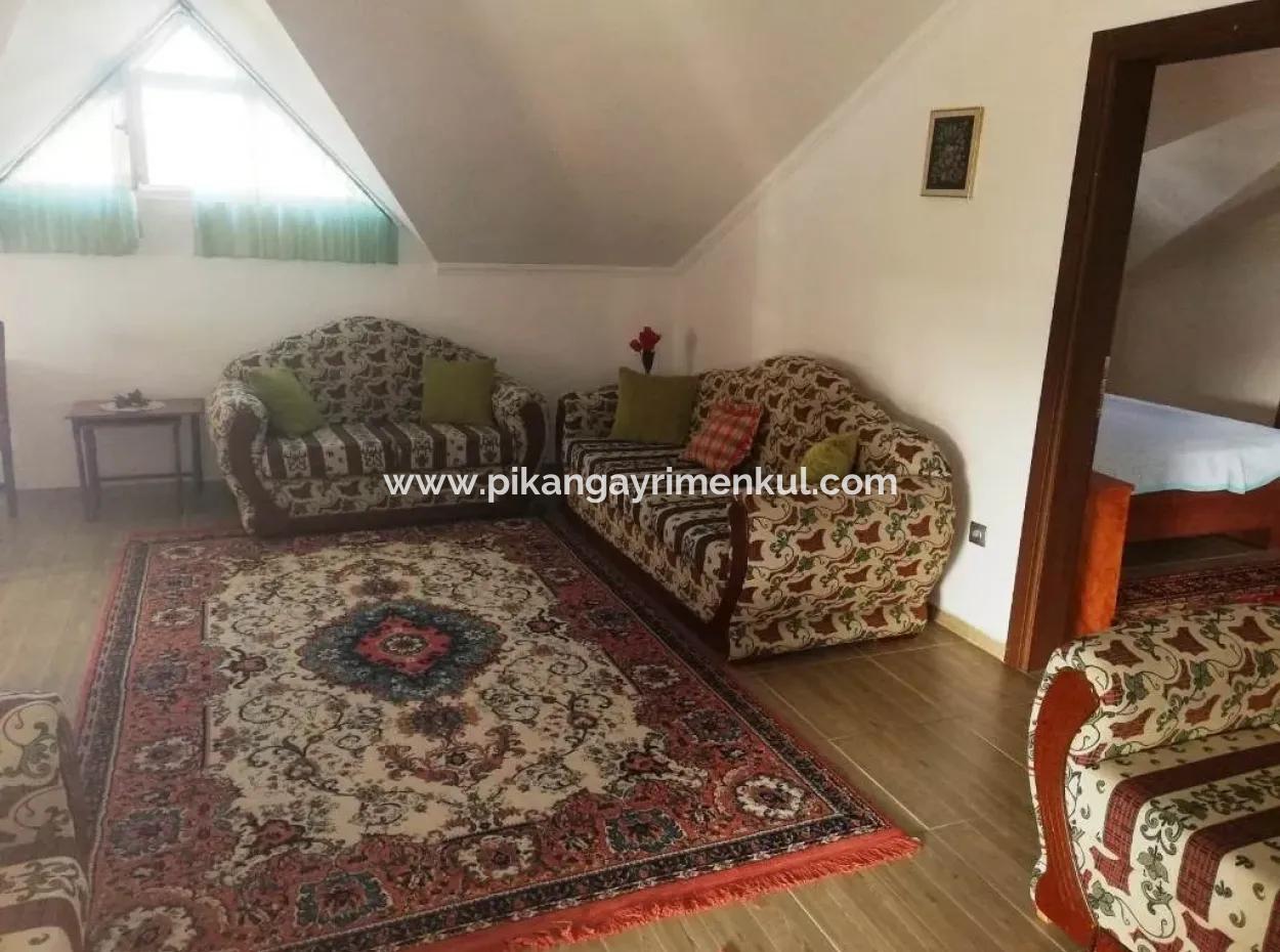 Fethiye Çalış Ta Eşyalı Kiralık Çatı Katı
