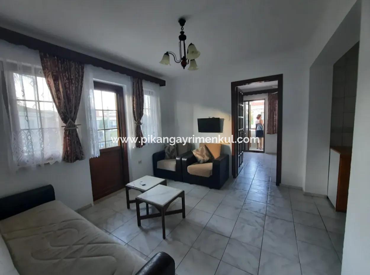 Muğla Ortaca Dalyanda Yüzme Havuzlu Eşyalı 1+1 Daire Kiralık