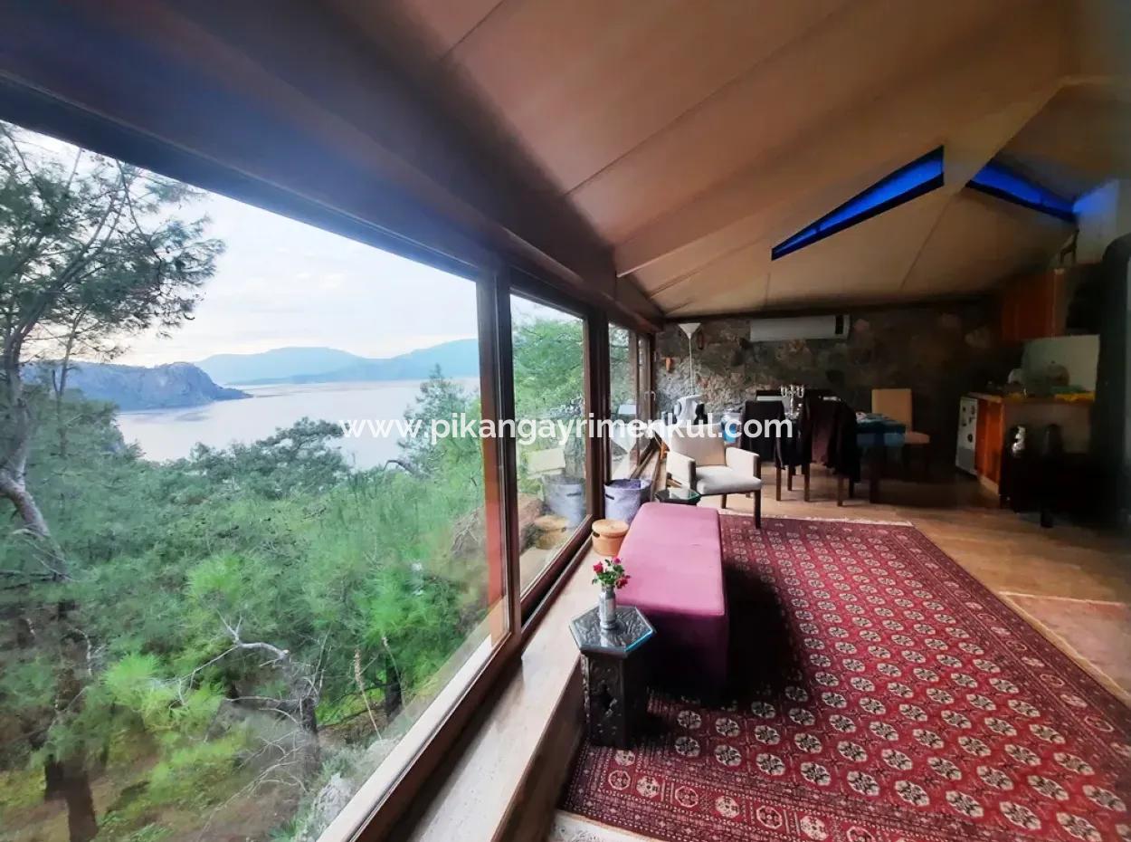 Muğla Ortaca Gökbelde Ful Deniz Ve Göl Manzaralı Otel Satılık