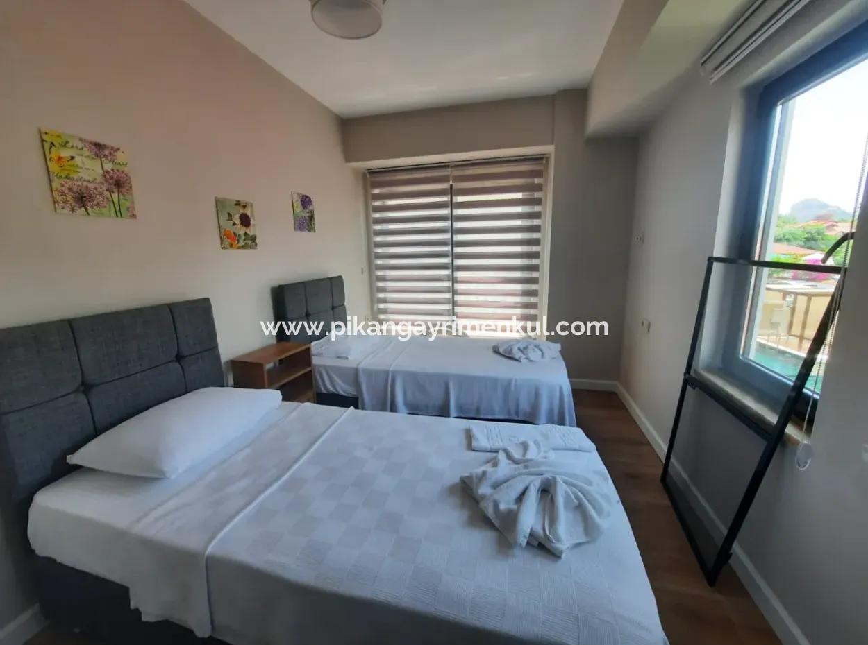 Muğla Dalyan Da Satılık Yüzme Havuzlu Sıfır, Eşyalı 5+1 Lüks Villa