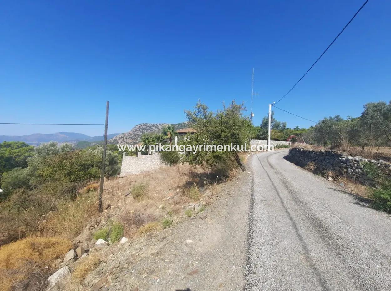 Muğla Ortaca Gökbel’de Göl Ve Deniz Manzaralı 1.361 M² Yatırımlık Arazi Satılık