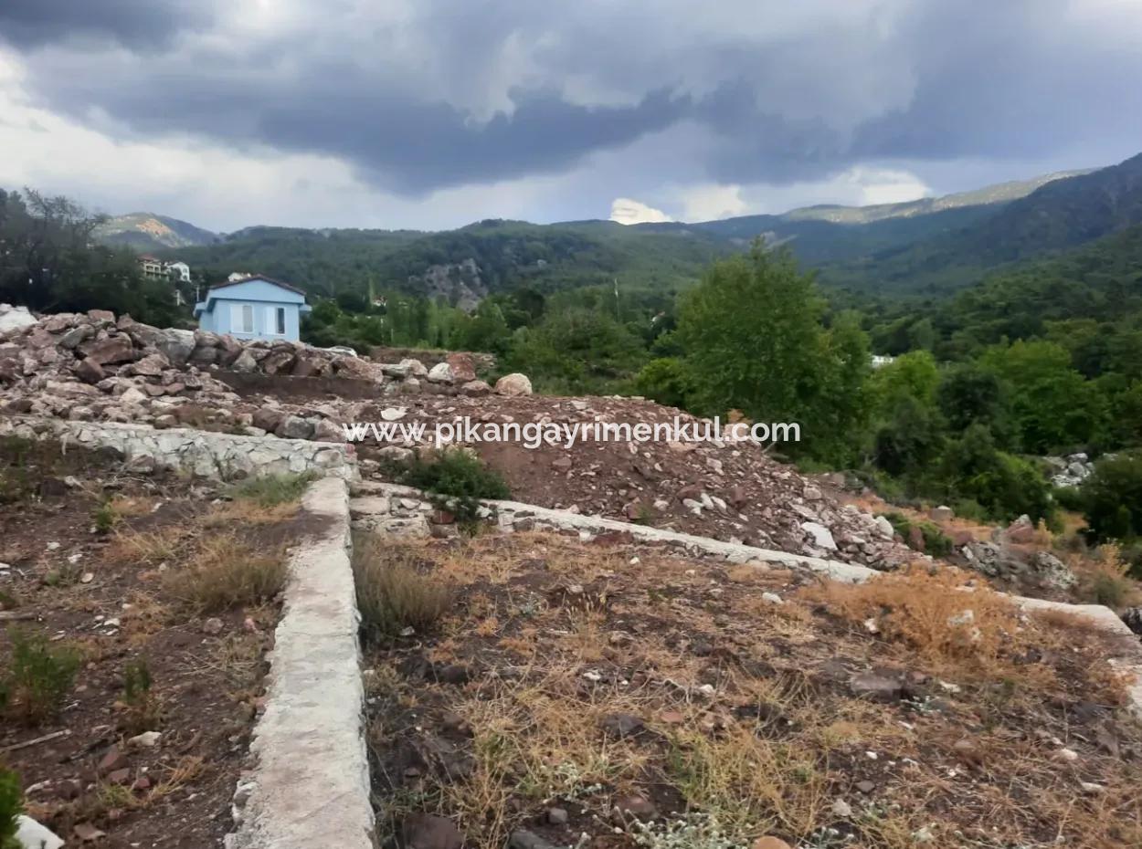Muğla Köyceğiz Ağla, Yaylada 1 758 M2, İmarlı Arsa Satılık