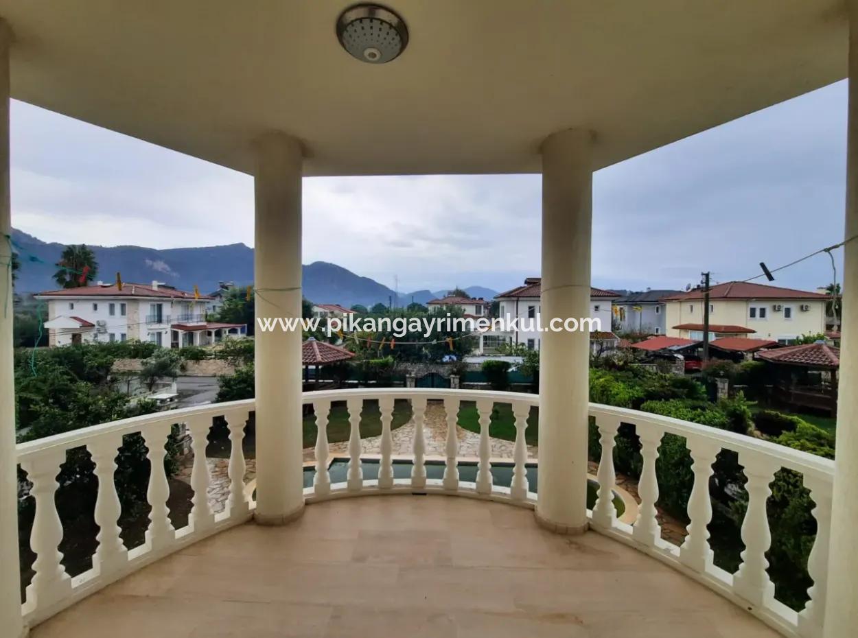 Dalyanda Müstakil 500 M2 Arsada 150 M2 4+1 Eşyalı Dubleks Yıllık Kiralık