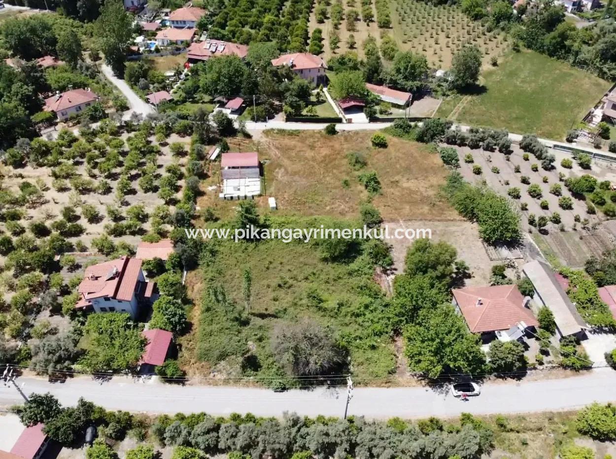 Dalyan Okçularda 734 M2 2 Parsel Arsa Satılık