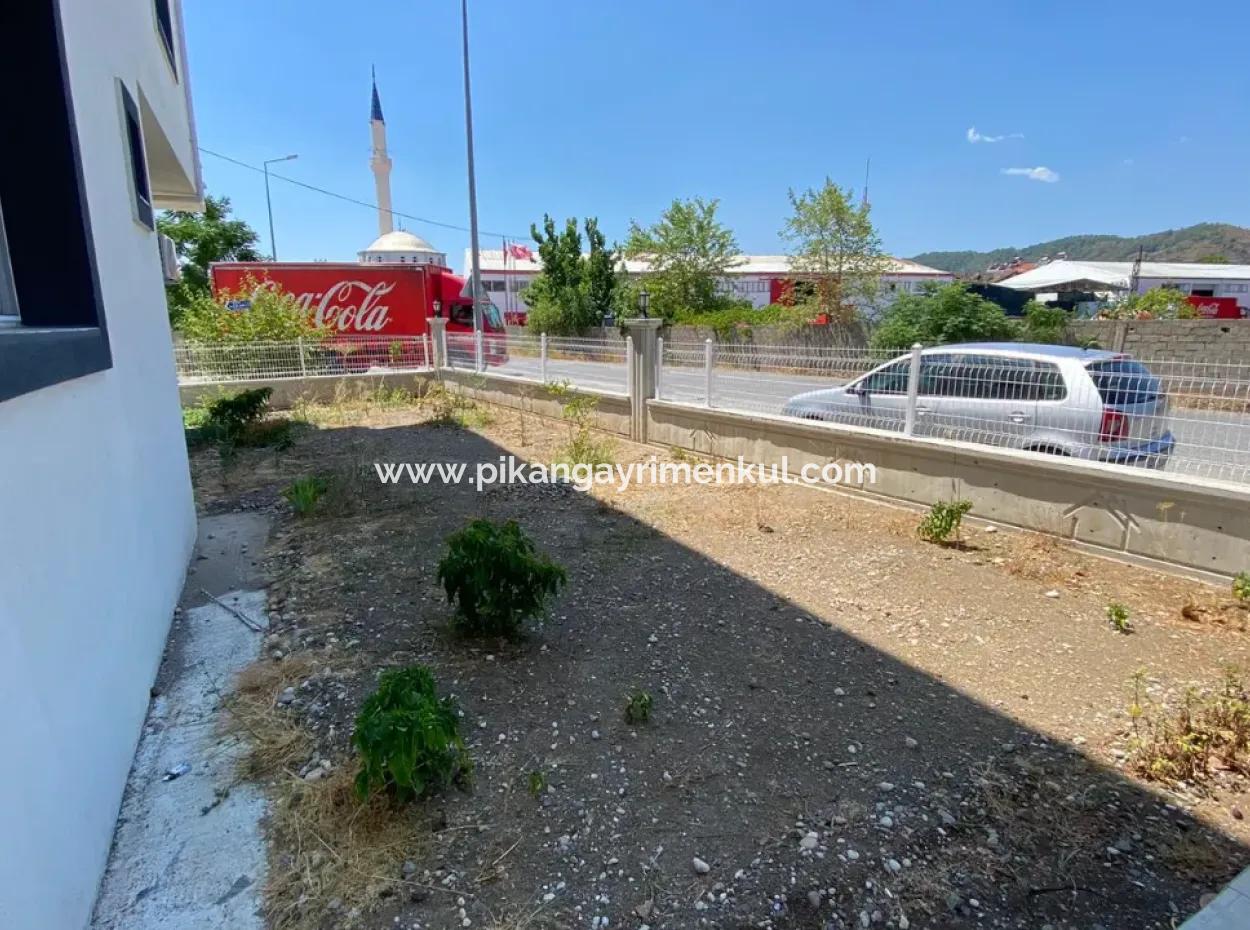 Muğla Ortacada Satılık 1+1 Geniş Balkonlu Giriş Kat Daire.