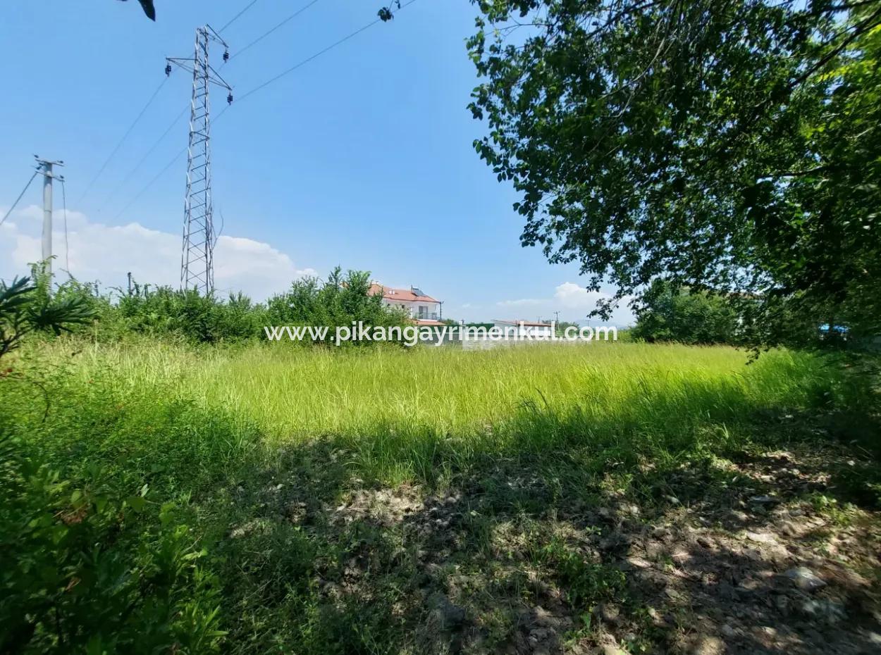 Muğla Dalyan’da Otel Ve Konut Yapımına Uygun 1.563 M² İmarlı Arsa Satılık