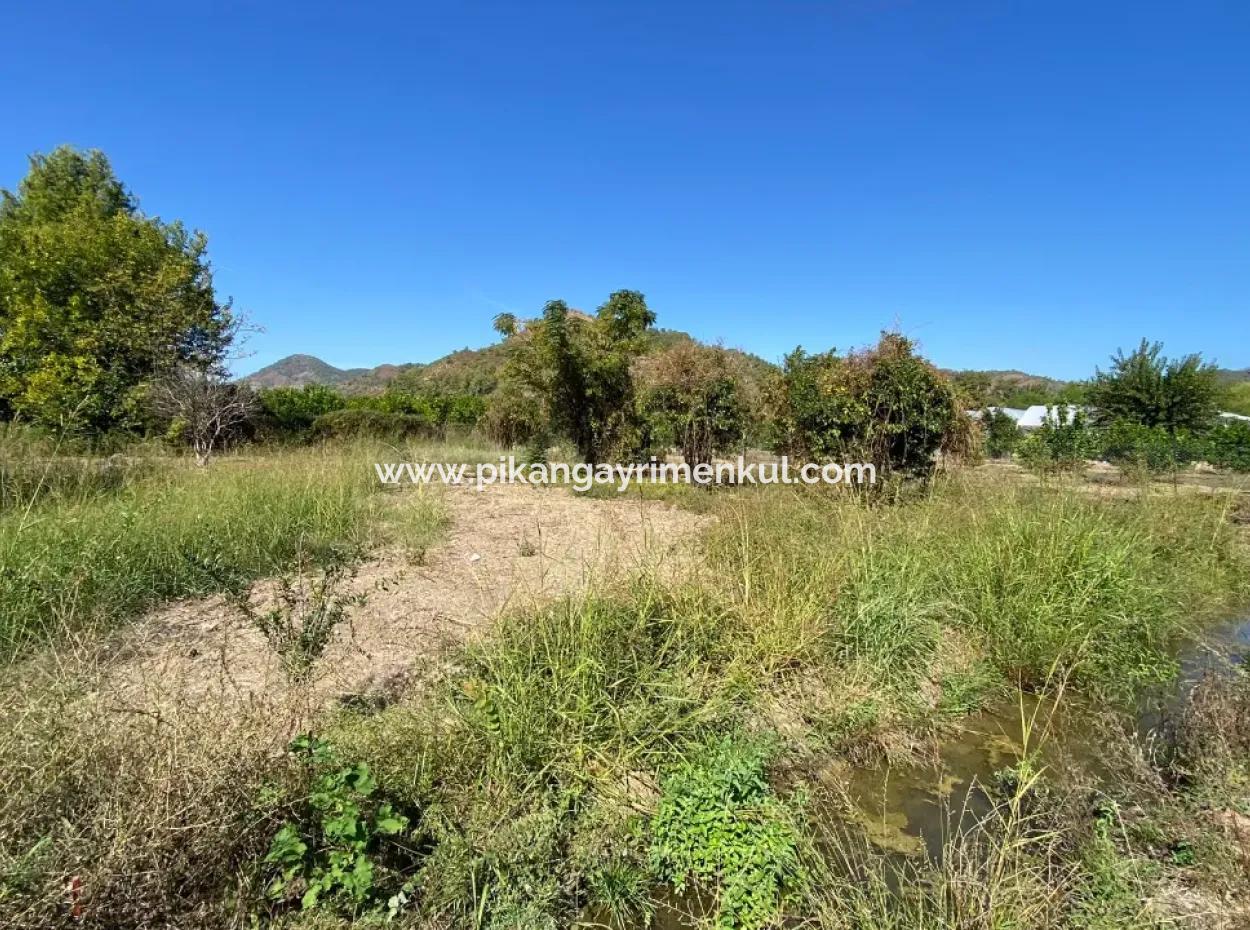 Ortaca Gölbaşında 960 M2 Hisseli Bahçe Satılık