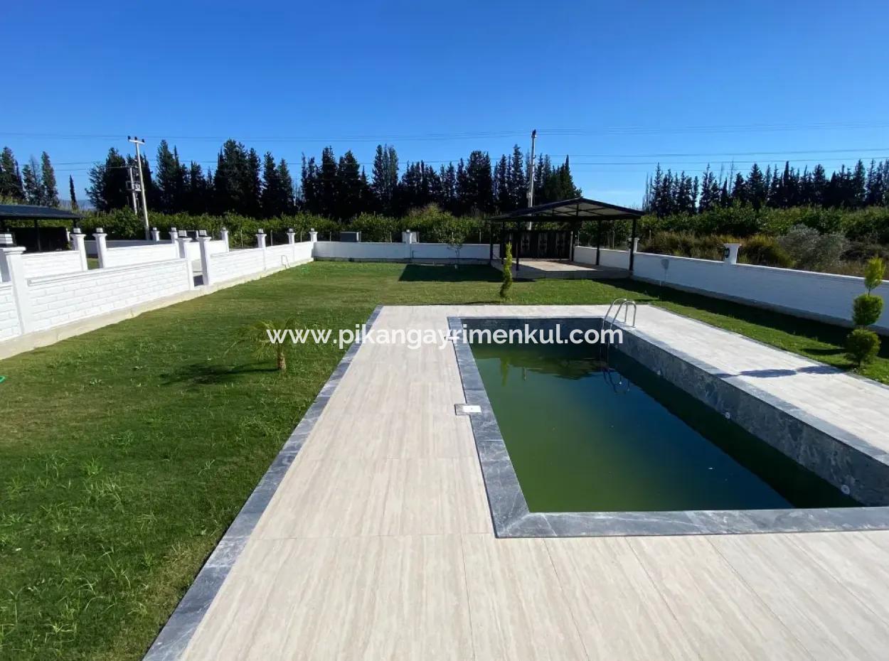 Ortaca Fevziyede Satılık 1000M2 Arsada Ultra Lüks Müstakil Villa.